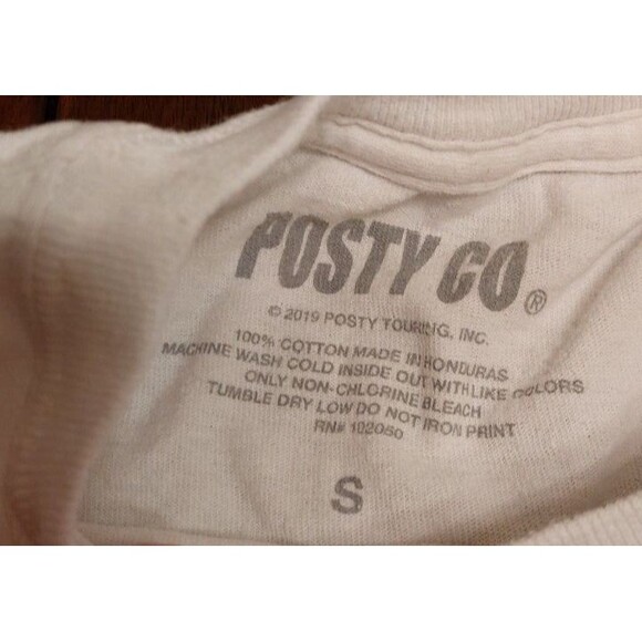 2019 Post Malone Runaway Tour White Longsleeve Size Small - Picture 2 of 7